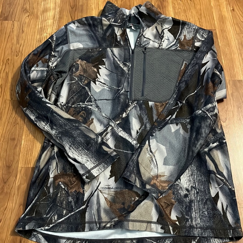 Fleece Camo Pullover